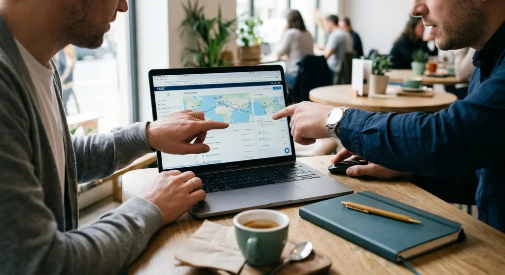 Travel advisor back-up buddy